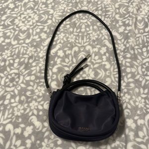 Navy Blue Ganni Handbag